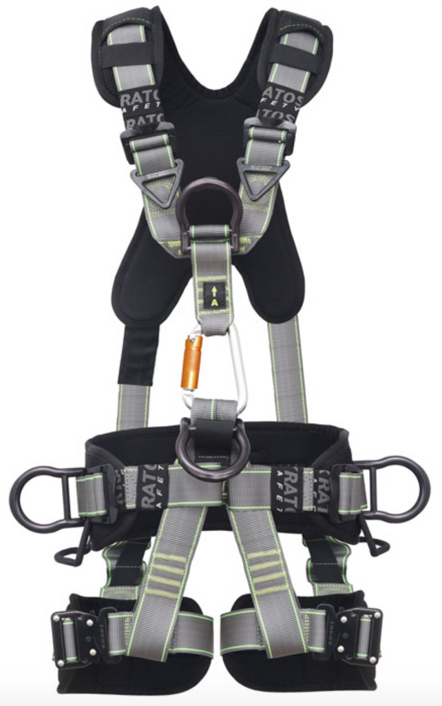Kratos - Fly'In 3 - 5 Point Luxury Full Body Harness with Belt L-XXL