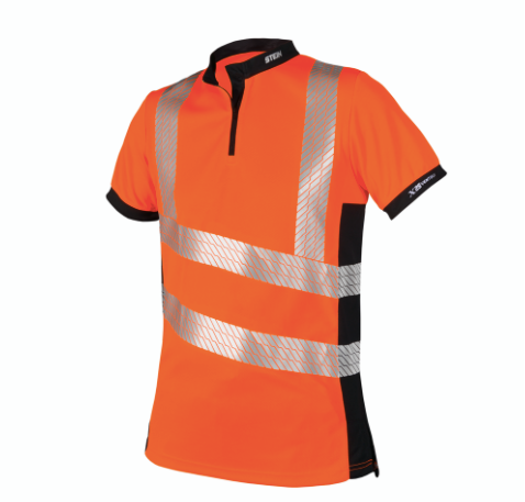 STEIN - X25 VENTOUT Hi-Viz T-Shirt Short Sleeve - Orange - Assorted Sizes XXXXL