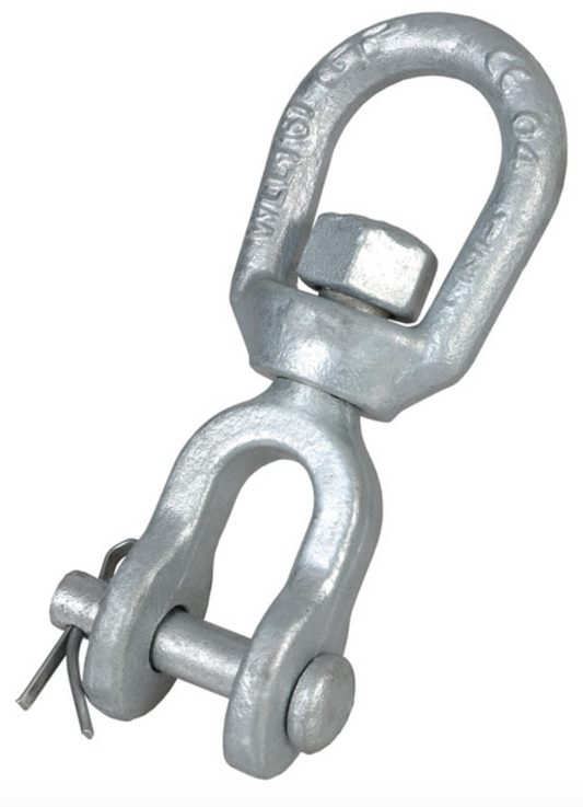 Green Pin Swivel Eye/Jaw 20.5t / 38mm