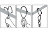 Aluminium Double Action Snap Hook