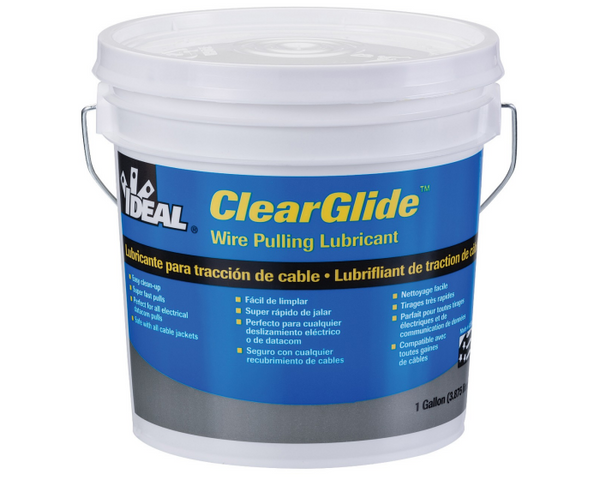 ClearGlide from Ideal - 1 Gallon Bucket 31-381 - Wire Pulling Lubricant