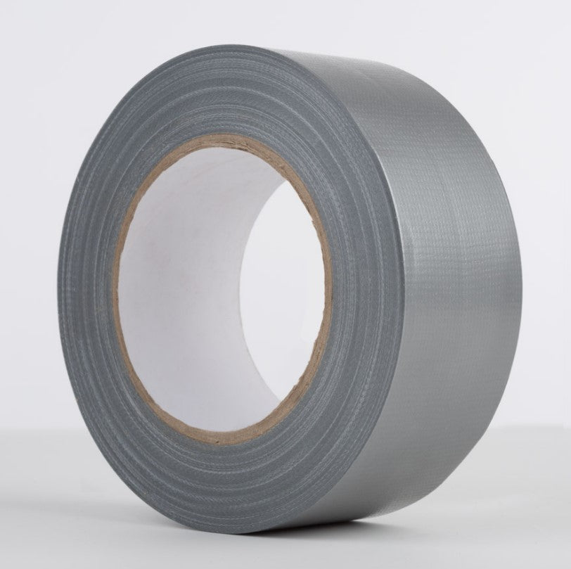 50m General Use Duct Tape Silver x 5 Rolls of Tape (10% Discount)