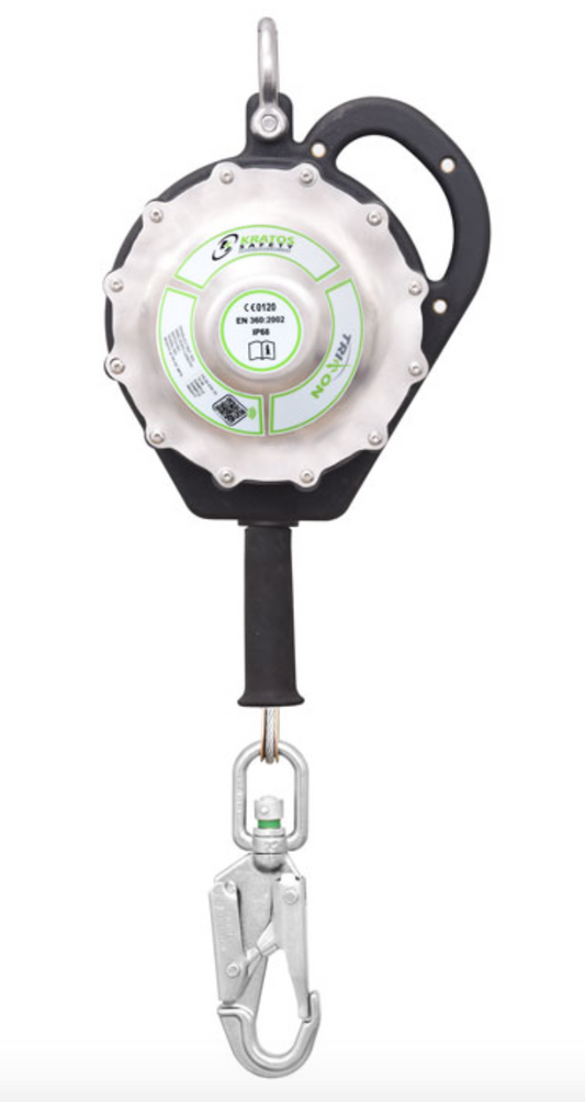 Kratos - 10m Triton Stainless Steel Waterproof Fall Arrest Block 10m