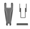 GT Cobra Grade 80 Spare Safety Catch Kit for Eye Sling Hooks 20mm