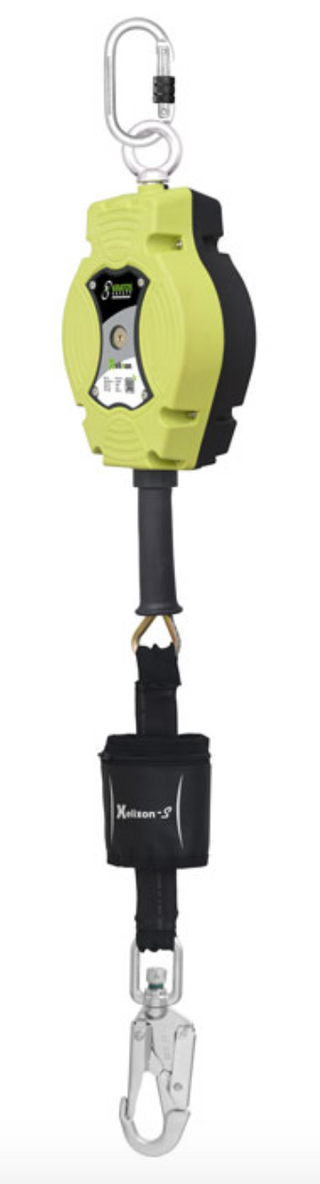  Kratos - 10m  Length Helixon-S Retractable Wire Rope Fall Arrest Block 10m