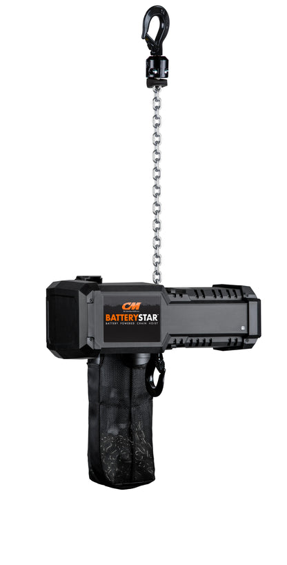 CM BatteryStar 1000kg Battery Powered Chain Hoist