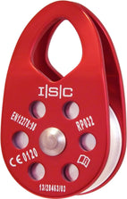 ISC Medium Single Eiger Pulley - MBS 36kN - Max Rope Dia 13mm