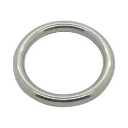  Stainless Steel AISI 316 Welded Round Round Ring 8x50mm