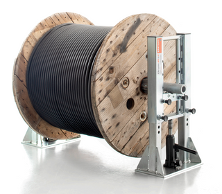  2000kg Drum-Roll EASYLIFT Hydraulic Cable Drum Lifting Jack