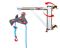  Securpulley Gin Wheel with Straight Arm Bracket and Swivel Arm Bracket