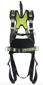 Kratos - 5 Point Comfort Full Body Harness with Belt and Extension Strap Universal