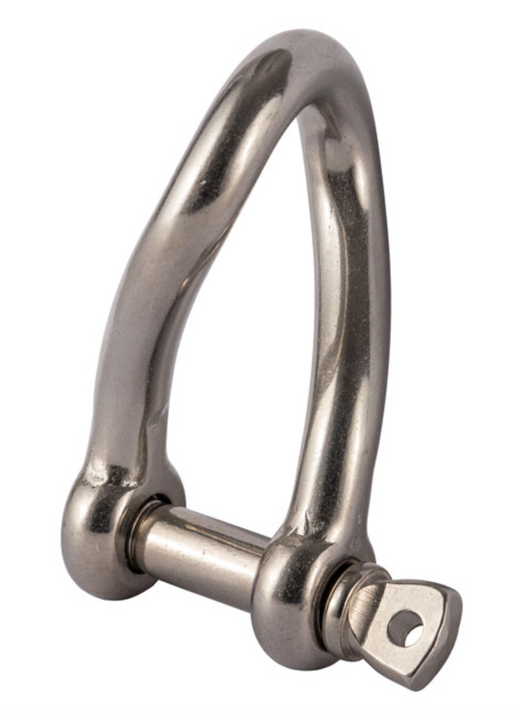 Stainless Steel Twisted Shackle 10x9.5mm