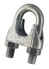 Commercial Galvanised Steel Wire Rope Grip 40mm