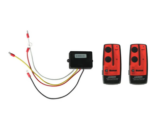  Wireless Winch Remote - Dual Voltage 12v and 24v - Receiver to be Wired In
