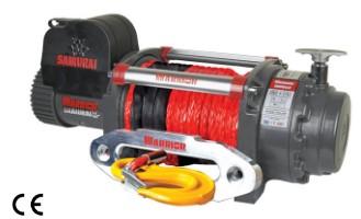 Samurai 20000 (9072kg) Electric Winch with Synthetic Rope 12v