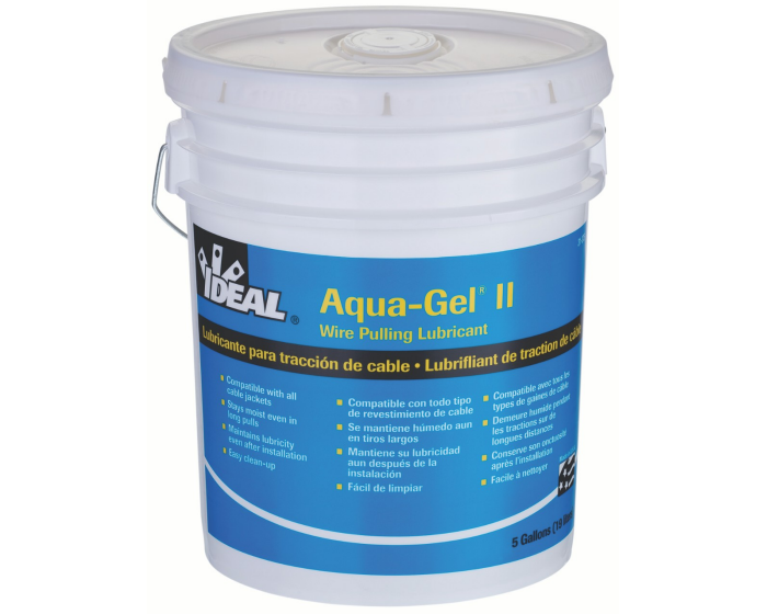 Aqua-Gel® II from Ideal - 5 Gallon Bucket - Wire Pulling Lubricant