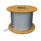 7x7 Galvanised Wire Rope - 100m Reel