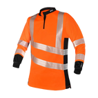 STEIN -  X25 VENTOUT Hi-Viz T-Shirt Long Sleeve - Orange - Assorted Sizes
