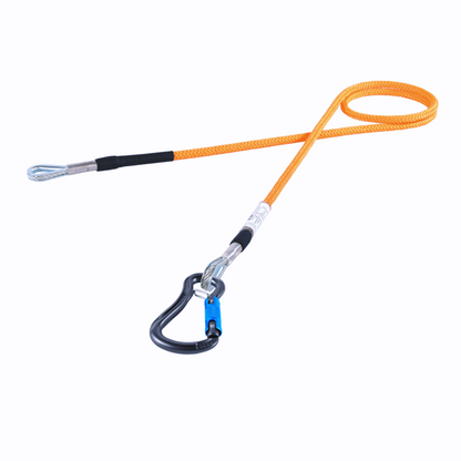 STEIN Wire Core Work Positioning Lanyard with OCUN Condor Triple Lock Carabiner