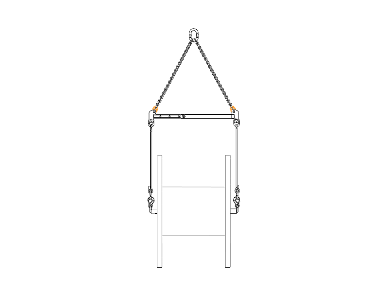 Cable Drum Loading Traverse - Assorted Capacities from 6t to 12t