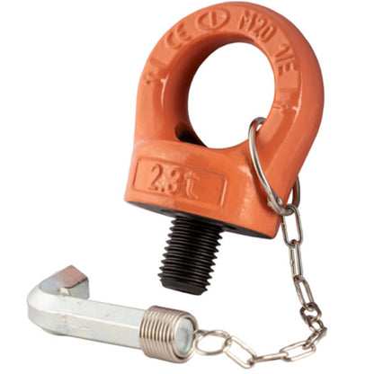 Cartec Grade 10 Swivel Eyebolt with Key - 807X