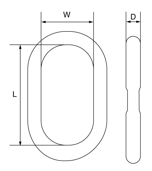 Grade 10 Master Link D Series to BS-EN 1677-4