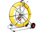 RUNPOTEC - FIBERGLASS ROD Ø 11 MM WITH STEEL CAGE INCL. NEW DOUBLE-OUTLET SYSTEM 300m