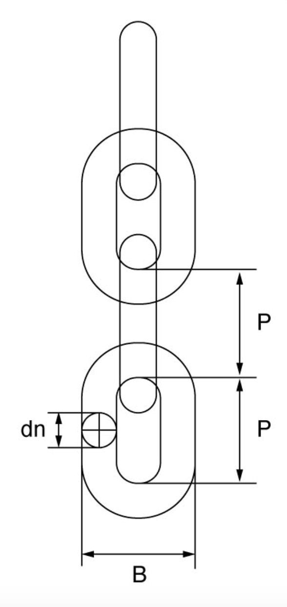 Mild Steel Short Link Chain Galvanised from RiggingUK