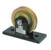 1000KG SWL PULLEY & BRACKET (205353) 130mm ø - Rope ø 8-10mm - Sheave Zinc Plated - Bracket Steel Powder Coated