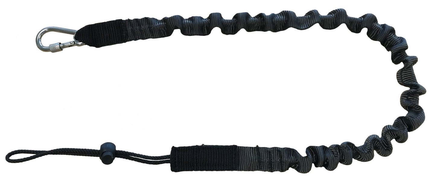 Tool@rrest Global - 1m Elasticated Tool Lanyard with Captive Karabiner & Toggle Choke from RiggingUK