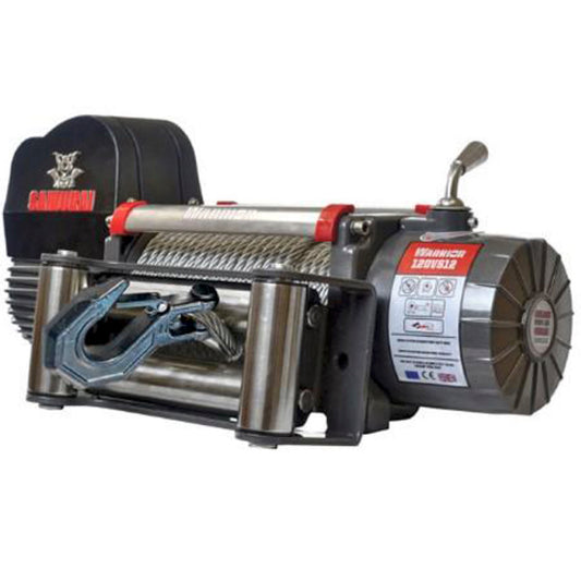 Samurai 12000 (5443kg) Electric Winch with Steel Cable