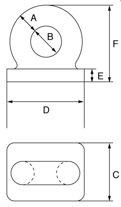 High Tensile Rectangular Base Deckplate