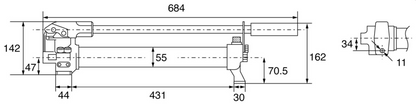 Tecpos Hydraulic Hand Pump