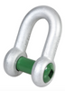 Green Pin Grade 6 Square Sunken Hole Dee Shackle