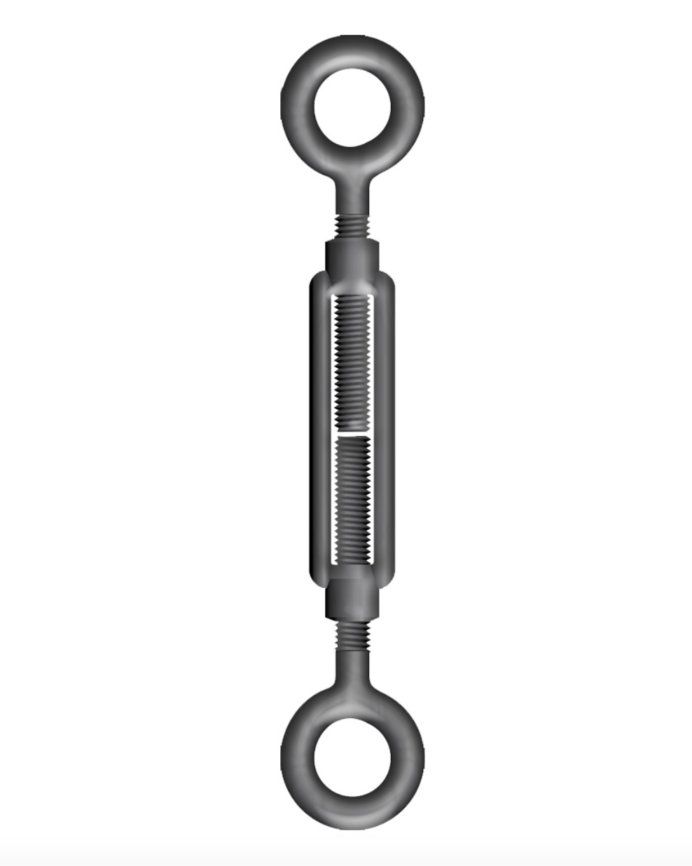 Open Body Mild Steel Straining Screw Eye/Eye