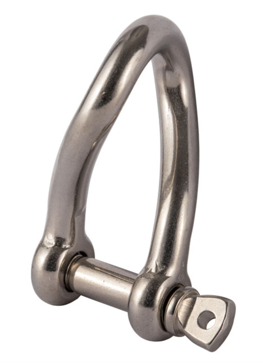 Stainless Steel Twisted Shackle