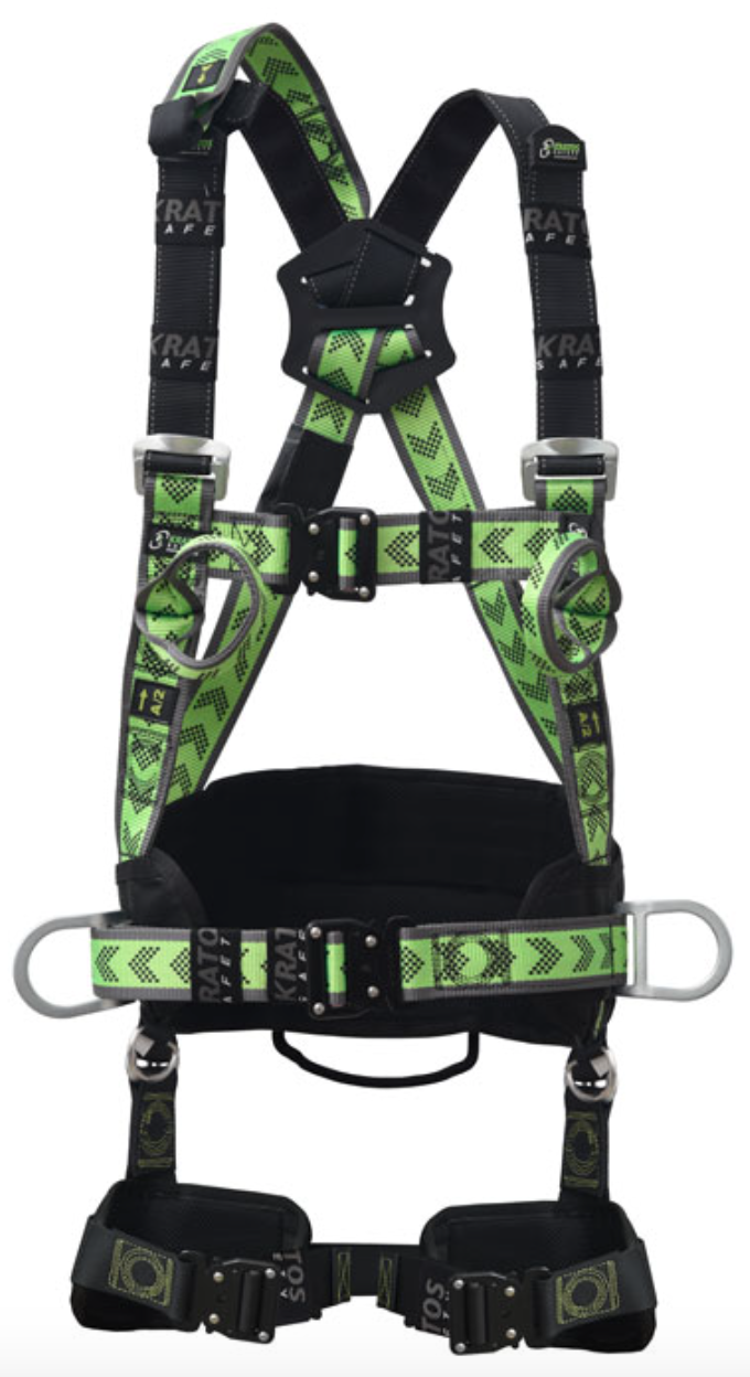 Kratos - Speed-Air 4 Point Elasticated Rotative Harness