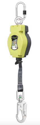 Kratos - 3.5m Length Helixon Retractable Webbing Fall Arrest Block - Vertical Use