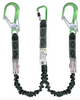 2m Gravity Y Forked Shock Absorbing Expandable Webbing Lanyard