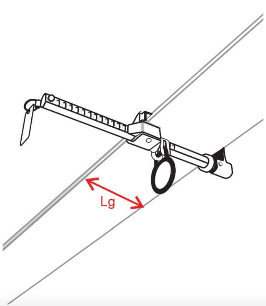 Compact Beam Anchor - 23kN - Beam range 70 to 150mm