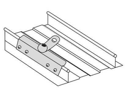 Kratos - Aluminium Roof Top Anchor for Standing Seam Roof