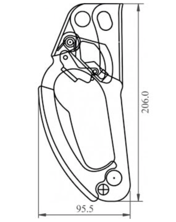 Kratos - Right Hand Ascender Handle