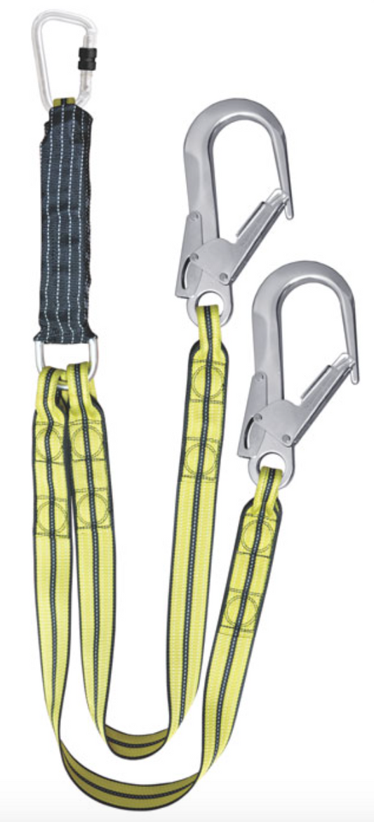 1.5m ATEX Shock Absorbing Webbing Lanyard