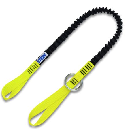 STEIN - Bungee Tool Strop Lanyard - 25mm Yellow Webbing