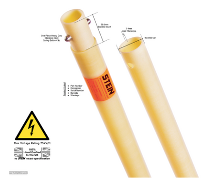 STEIN UTILITY EPR - Foam Filled Pole - Male & Female Fittings