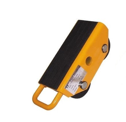 Single Fixed Machine Moving Skates - Yellow