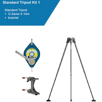 GLOBESTOCK G.Tripod 230 Standard TRIPOD KIT 1 (14m)