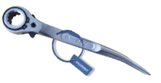 Tool@rrest Global - 19/21mm Ratchet Scaffold Spanner with Tool Tether