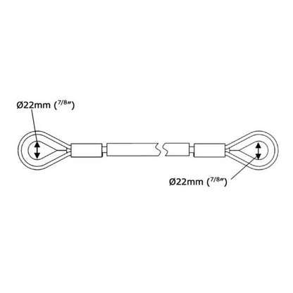 Abtech - Wire Anchor sling