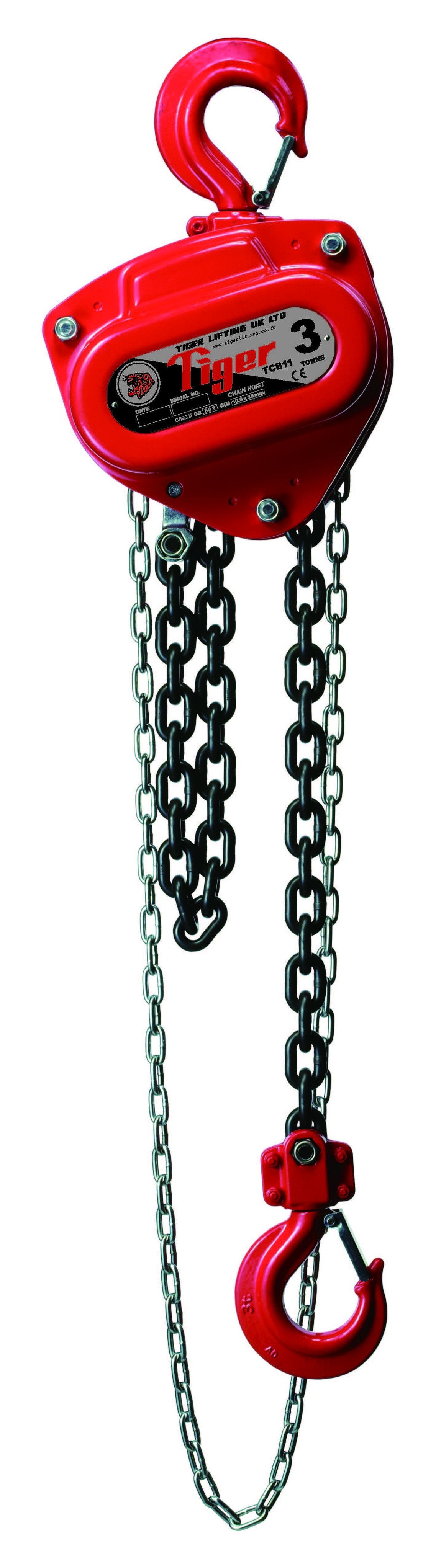 TIGER CHAIN BLOCK PROCB14, (lite) 2.0t CAPACITY Ref: 211-5 - Hoistshop